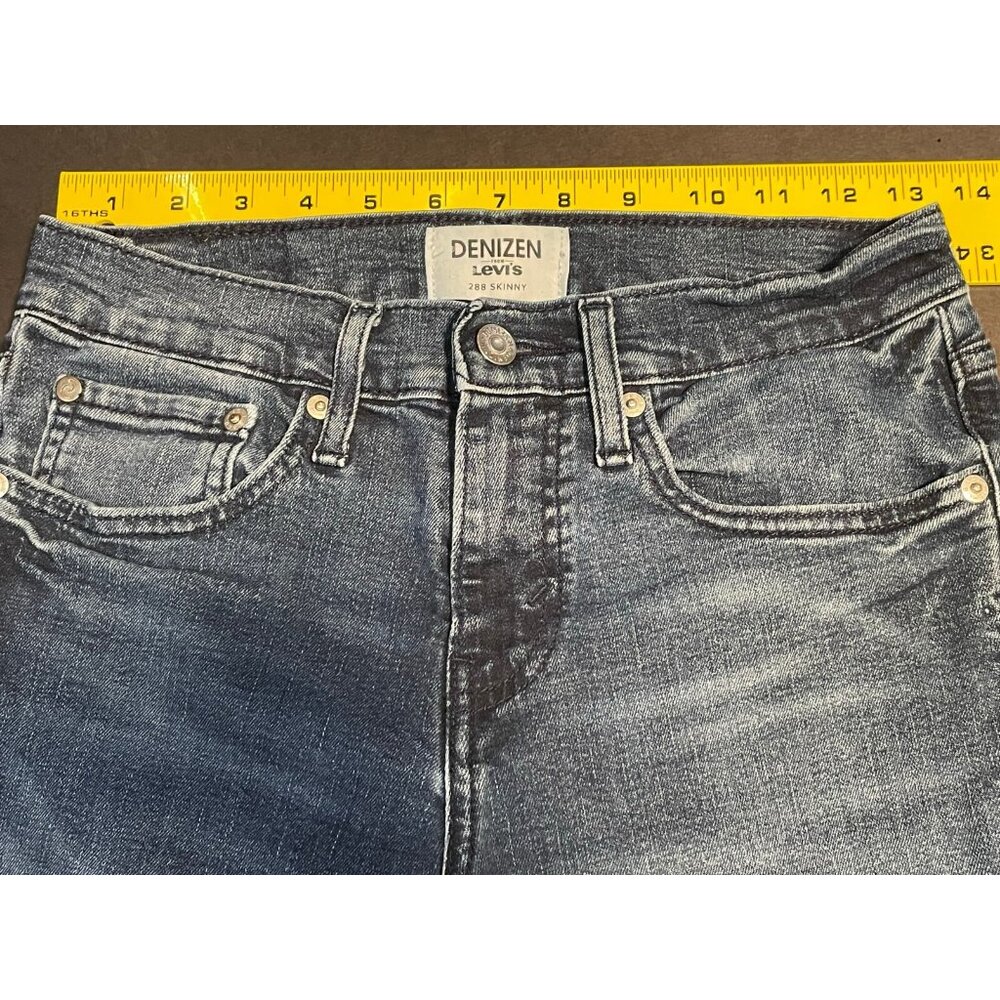 Levi's jeans mens 27 x 29 288 skinny Denizen blue - Picture 7 of 13